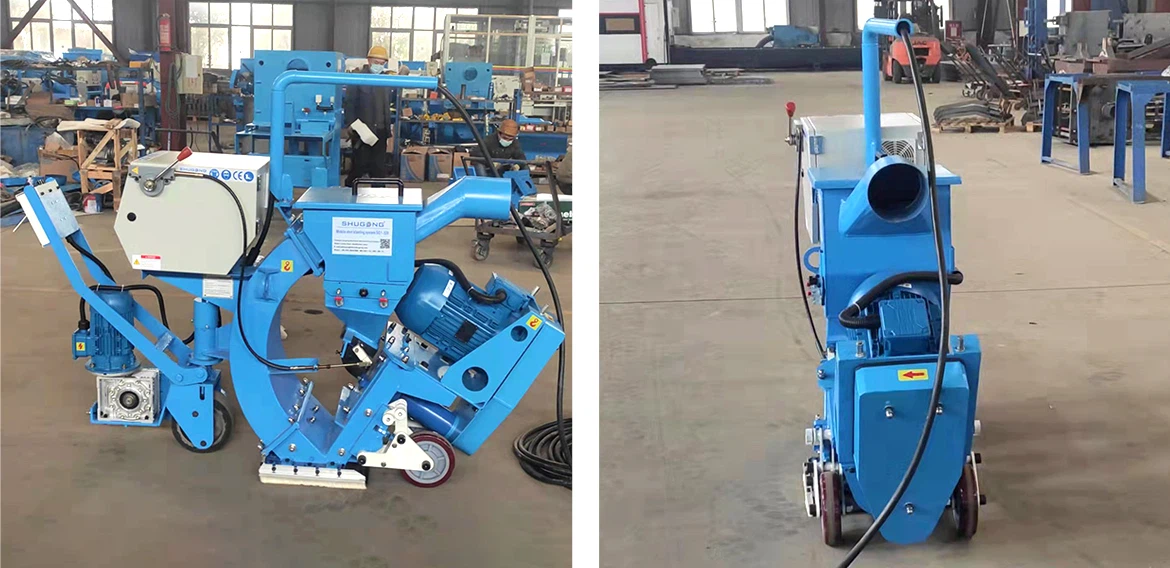 320mm shot blaster with vacuum cleaner 1 320mm shot blaster with vacuum cleaner 1